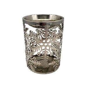 Bath & Body Works Home Fragrance Oil Warmer Winter Snowflake Christmas Slatkin